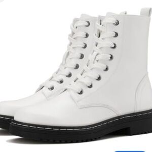 Rollda Women's Combat
Boots Lace up boots new